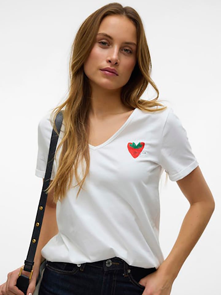 Vero Moda Shirt in Weiß günstig kaufen