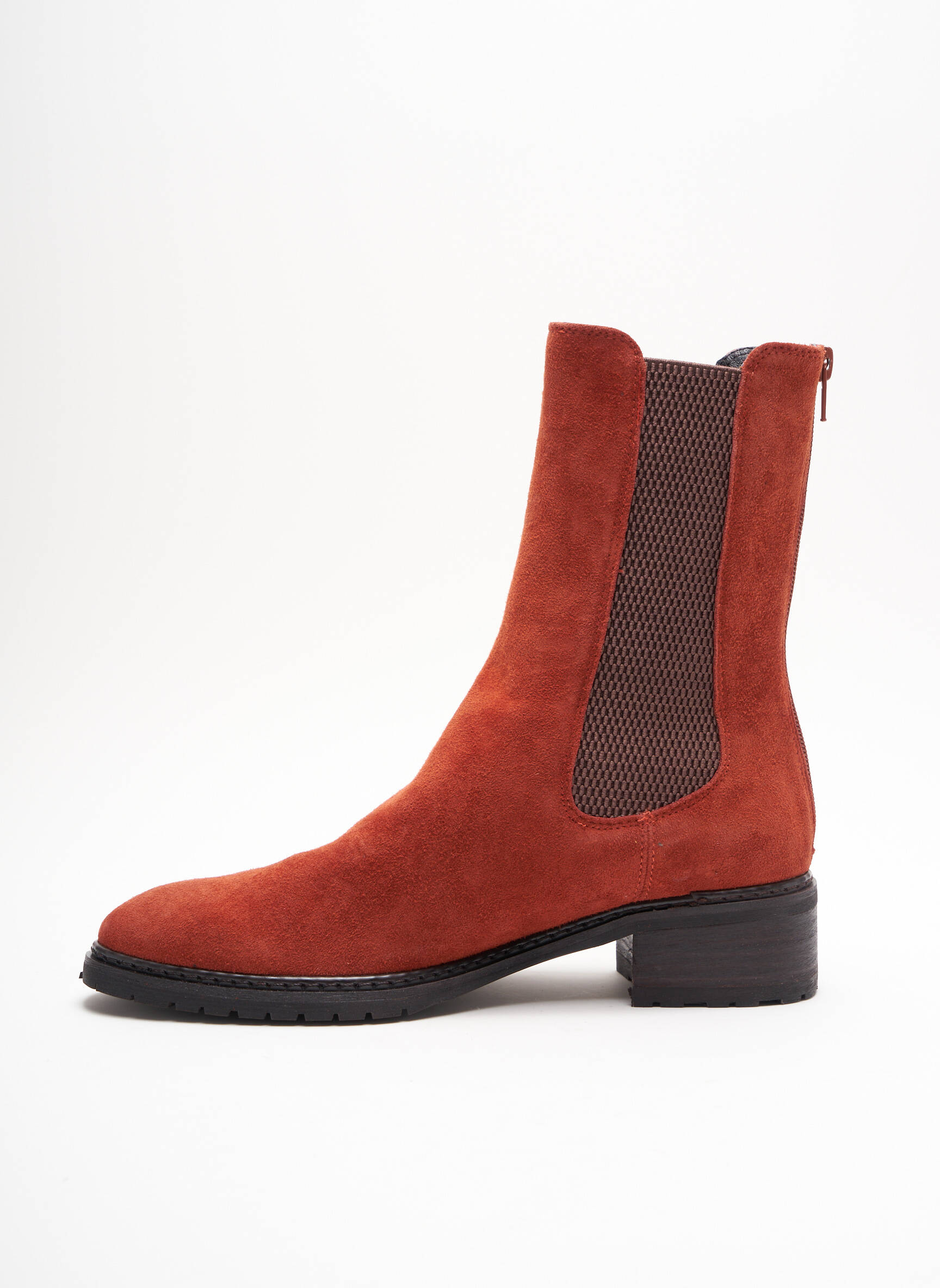 Regard Bottines Femme couleur orange