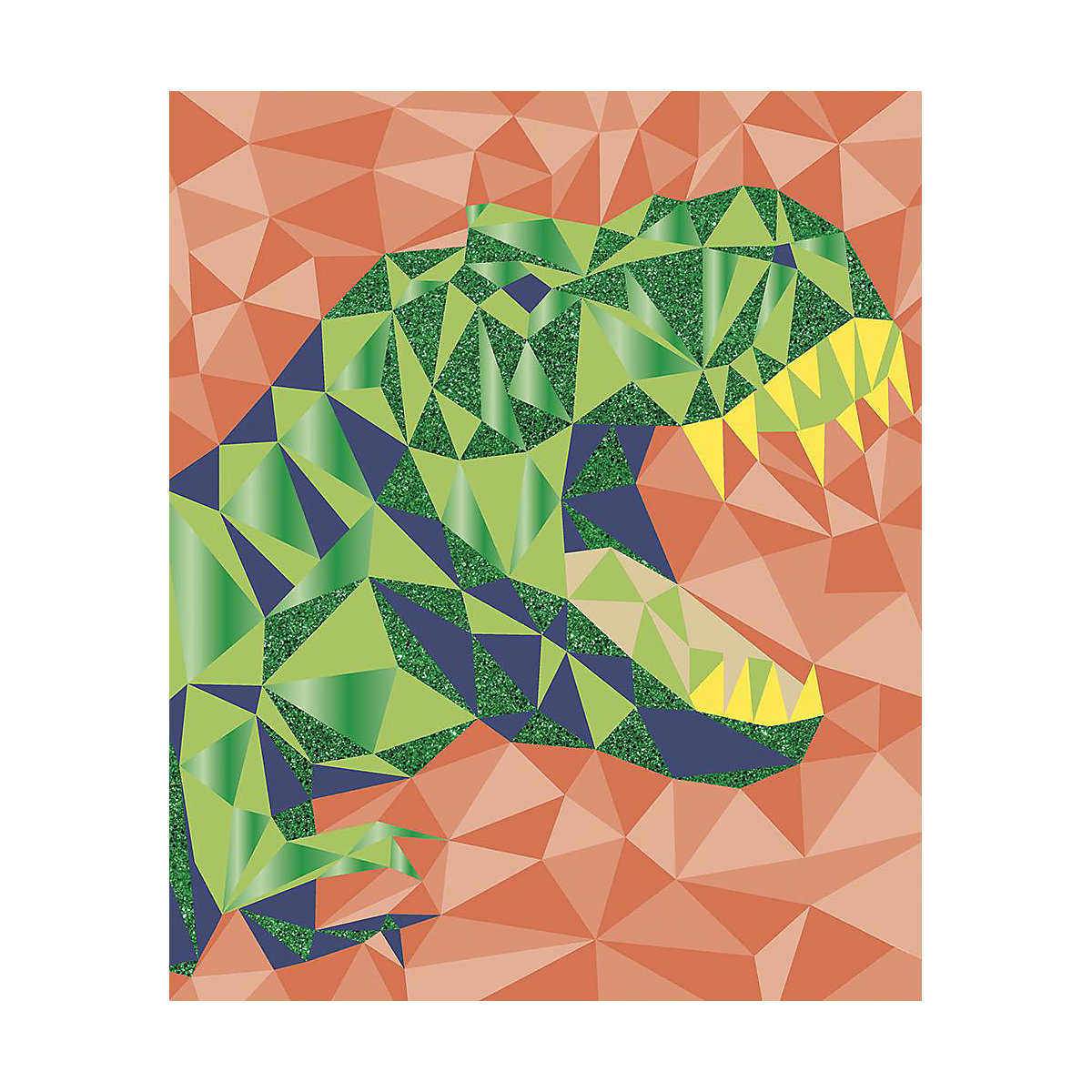 Schaumstoff-Mosaike Dinosaurier