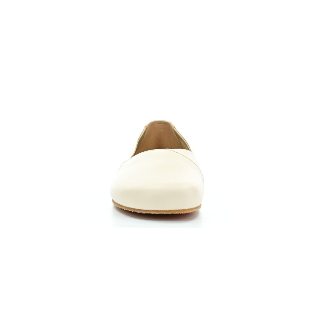 Shapen Peony Beige Regular Barfuß-Ballerinas