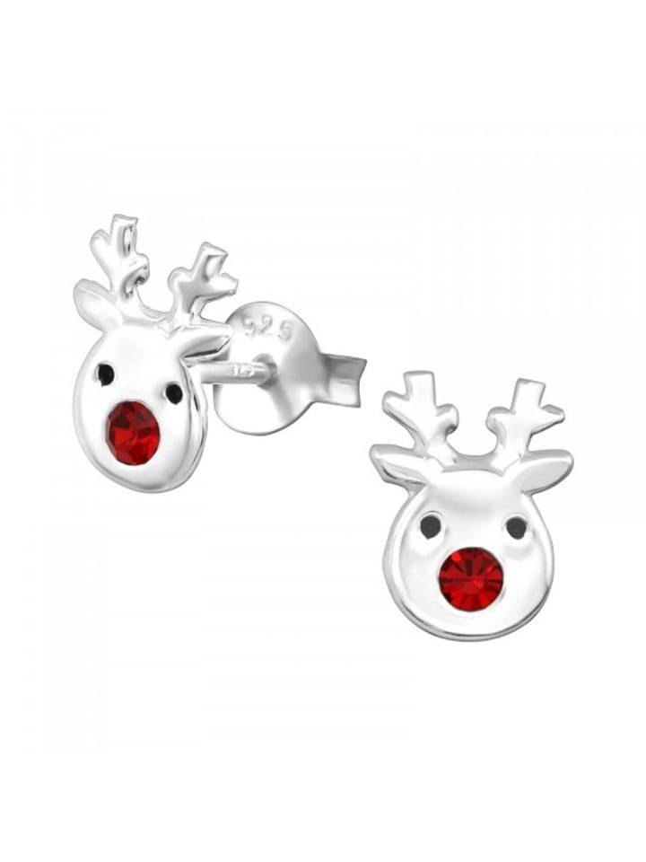 Alexander York Ohrringe, Ohrstecker RENTIER Kristall rot in 925 Sterling Silber, 2-tlg. günstig kaufen onesize