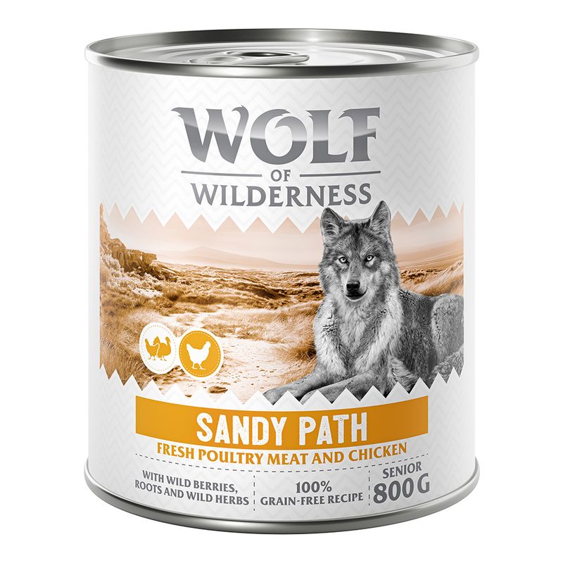 Wolf of Wilderness Senior “Expedition” 6 x 800 g