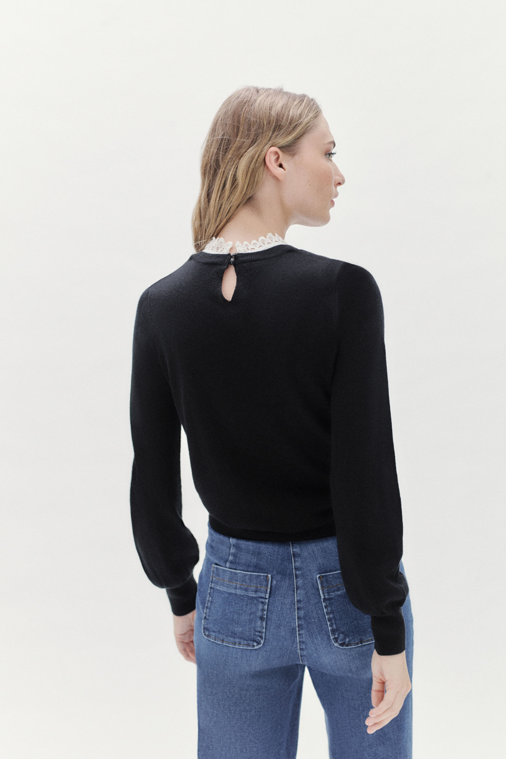 pull penelope noir femme