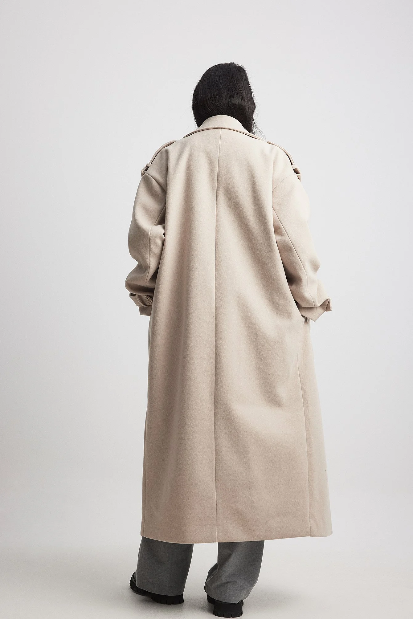 Dicker Oversize-Trenchcoat