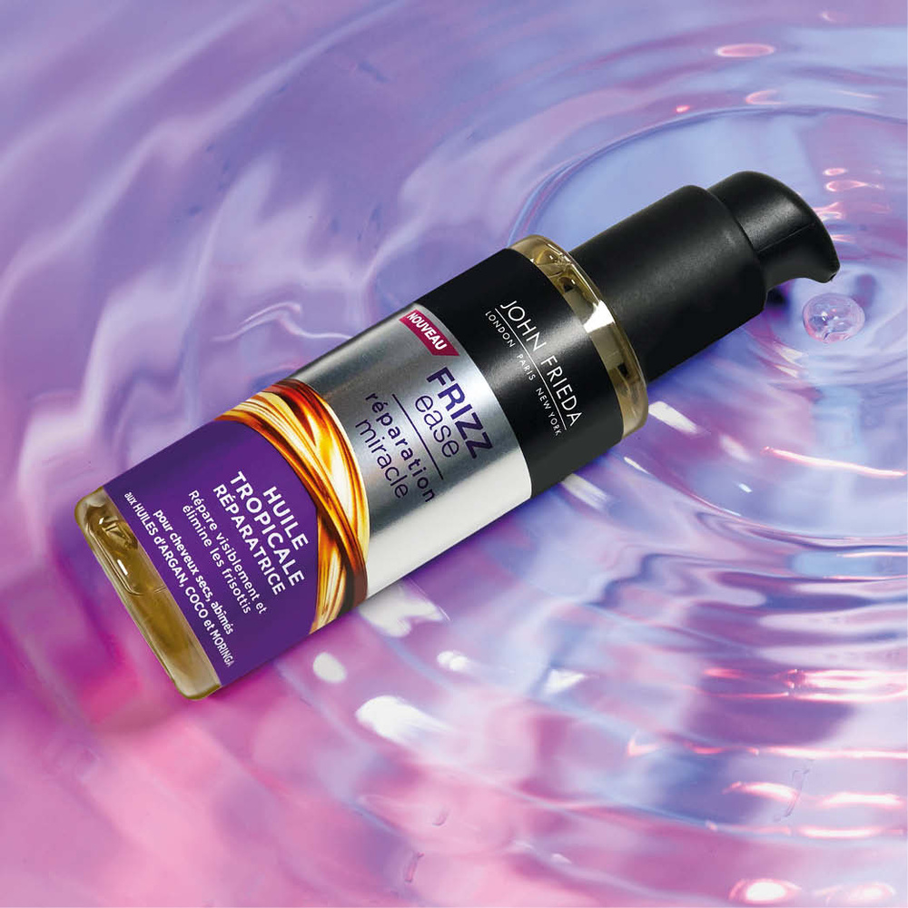 john frieda Frizz Ease Réparation Miracle Huile Tropicale Réparatrice Huile cheveux abîmés