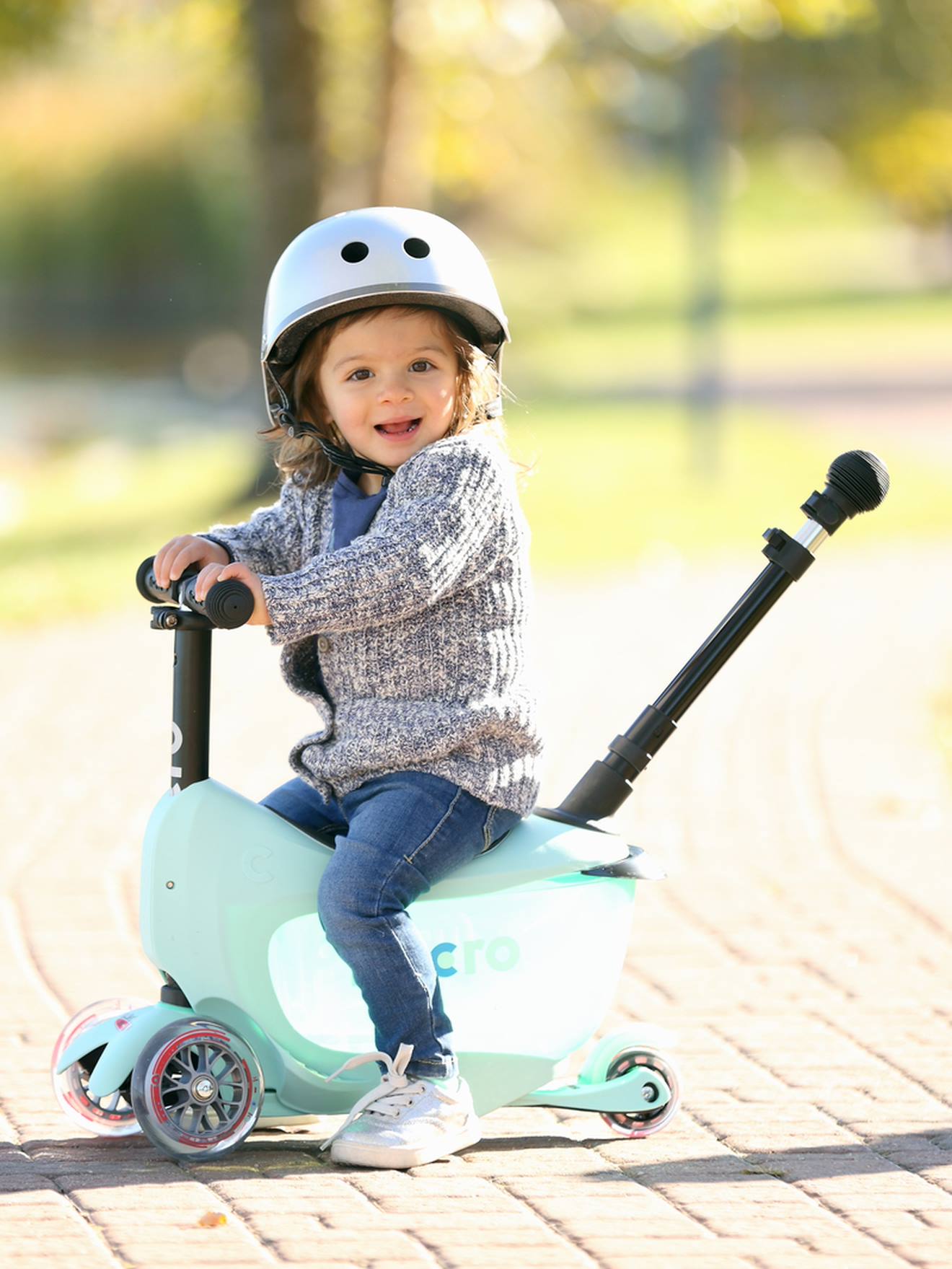 Trottinette évolutive Mini 2Go Deluxe MICRO rouge