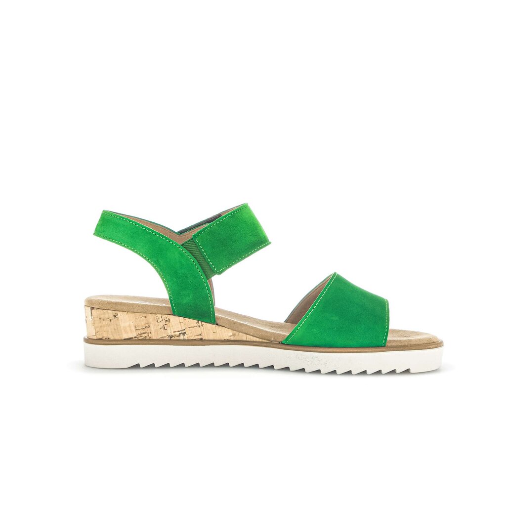 Gabor comfort Keilsandalette grün
