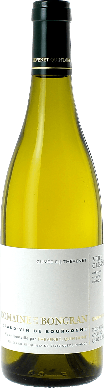Vire clesse domaine de la bongran 2019