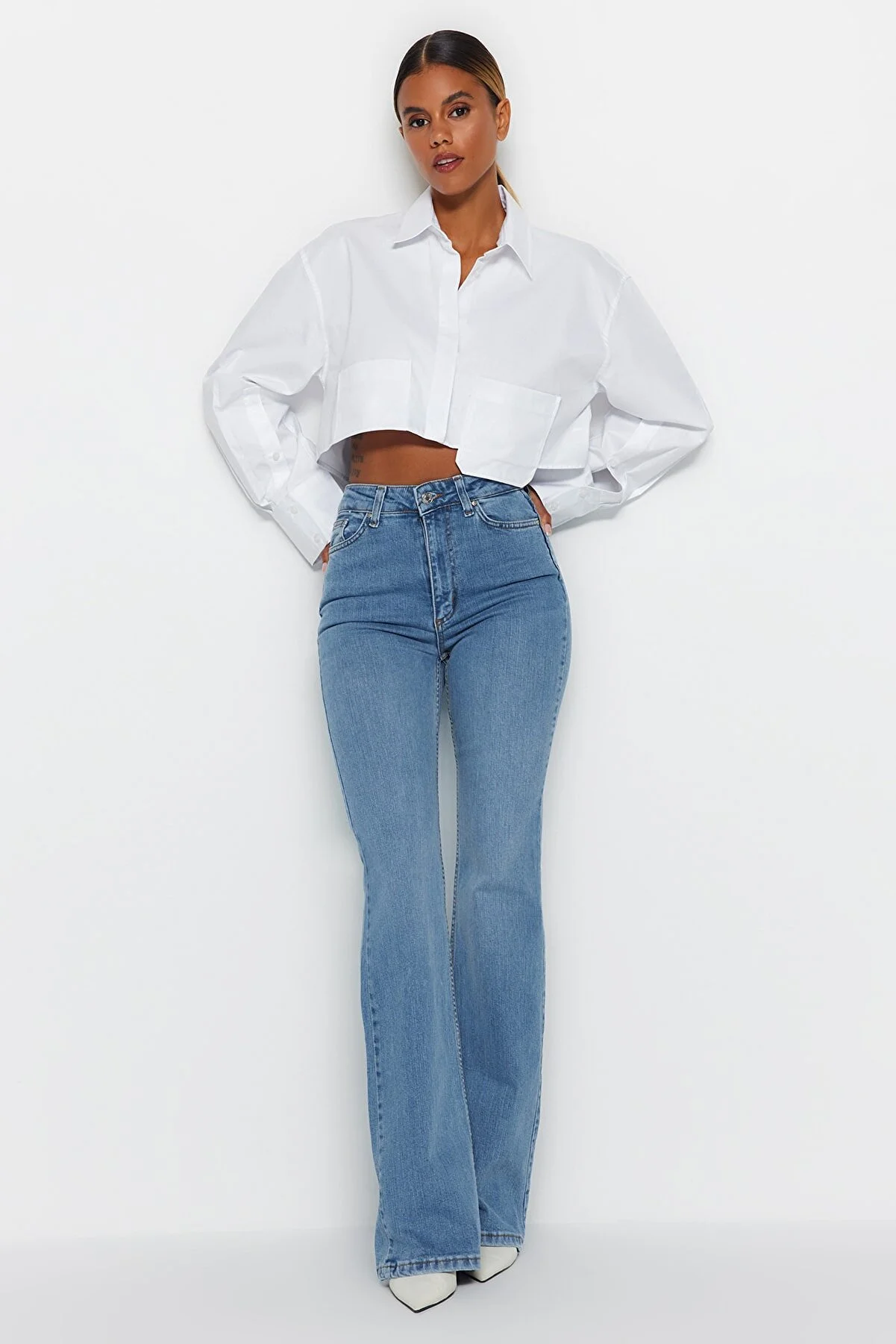Trendyol Collection  Jeans - Blau - Flared