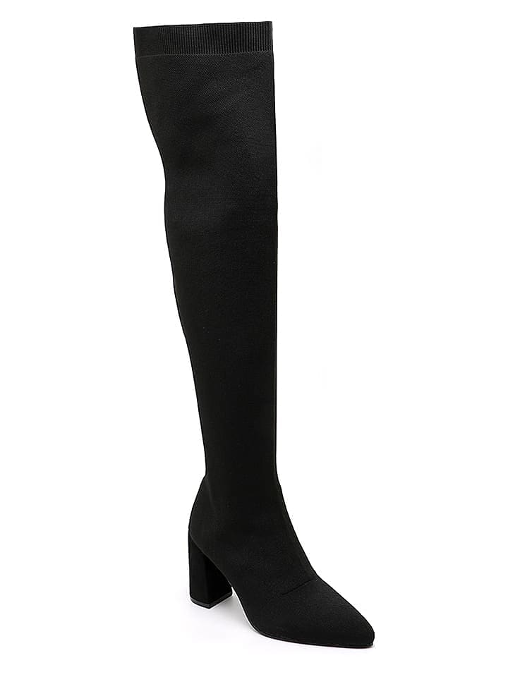 Foreverfolie Stiefel in Schwarz günstig kaufen 36
