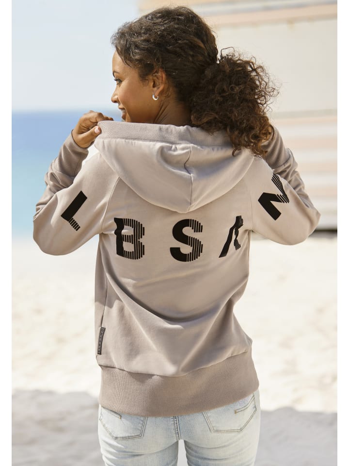 ELBSAND Sweatjacke in sand günstig kaufen