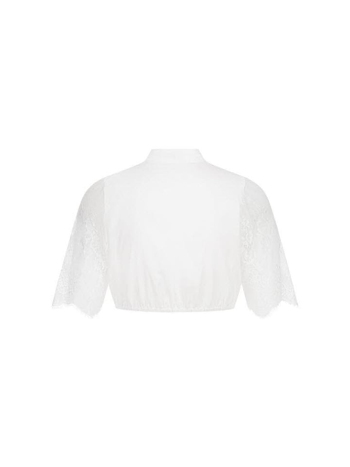 Nübler Dirndlbluse kurzarm Emma in Creme günstig kaufen