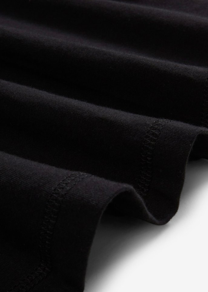 Essential Langarmshirt mit V-Ausschnitt, seamless