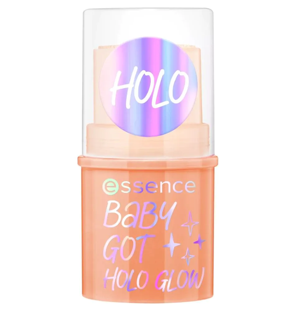 Essence Baby Got Holo Glow highlighter stick, nijansa 10 Apricotly