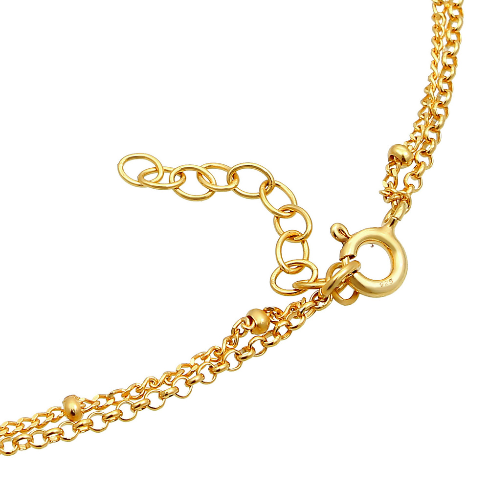 Elli Elli Bracelet de Cheville de Cheville Maritime Pendentif Coquillage Kauri Bracele Bijoux