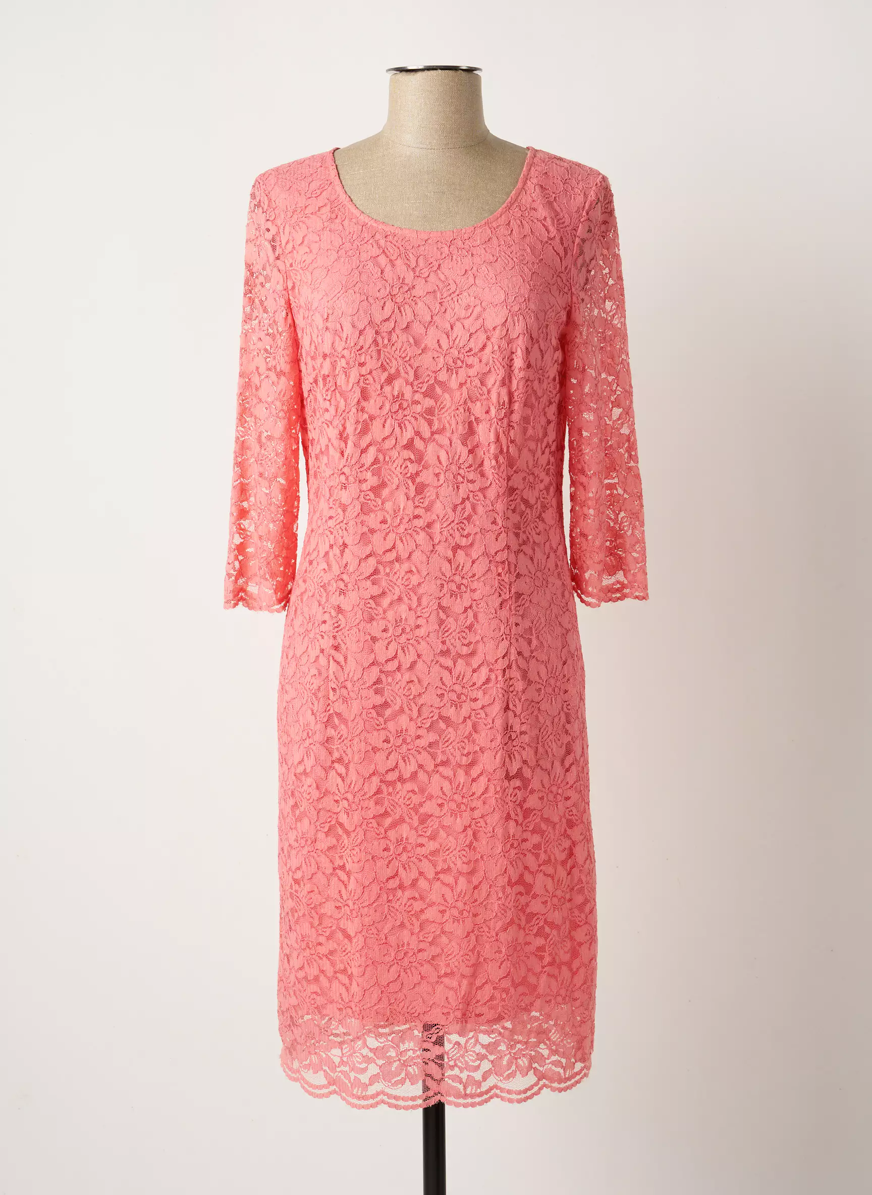 Taifun Robes Mi Longues Femme couleur rose
