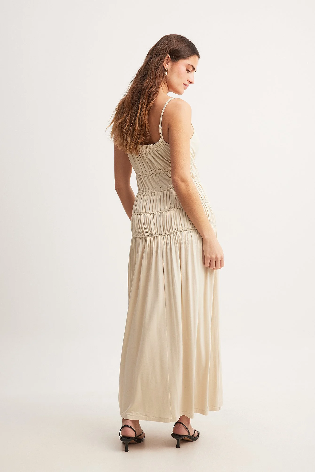Rouched Midi Dress