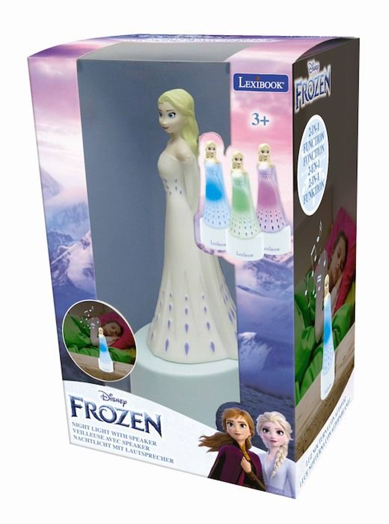 Enceinte veilleuse Frozen blanc