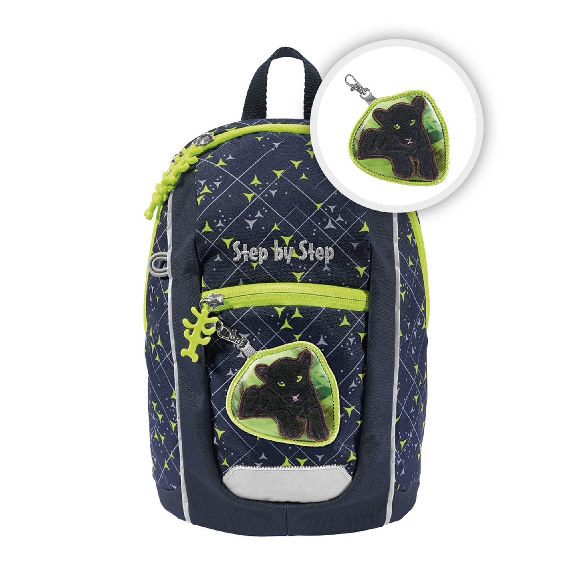 Kindergartenrucksack-Set KIGA MINI - Little Wild Cat Chiko