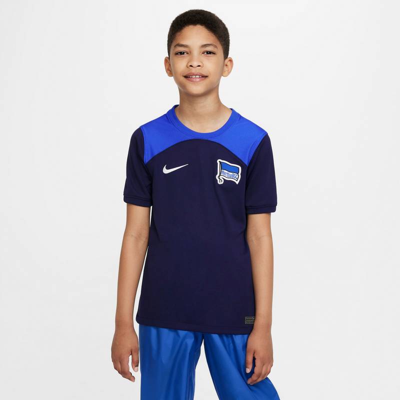 Nike Hertha BSC 22-23 Auswärts Teamtrikot Kinder