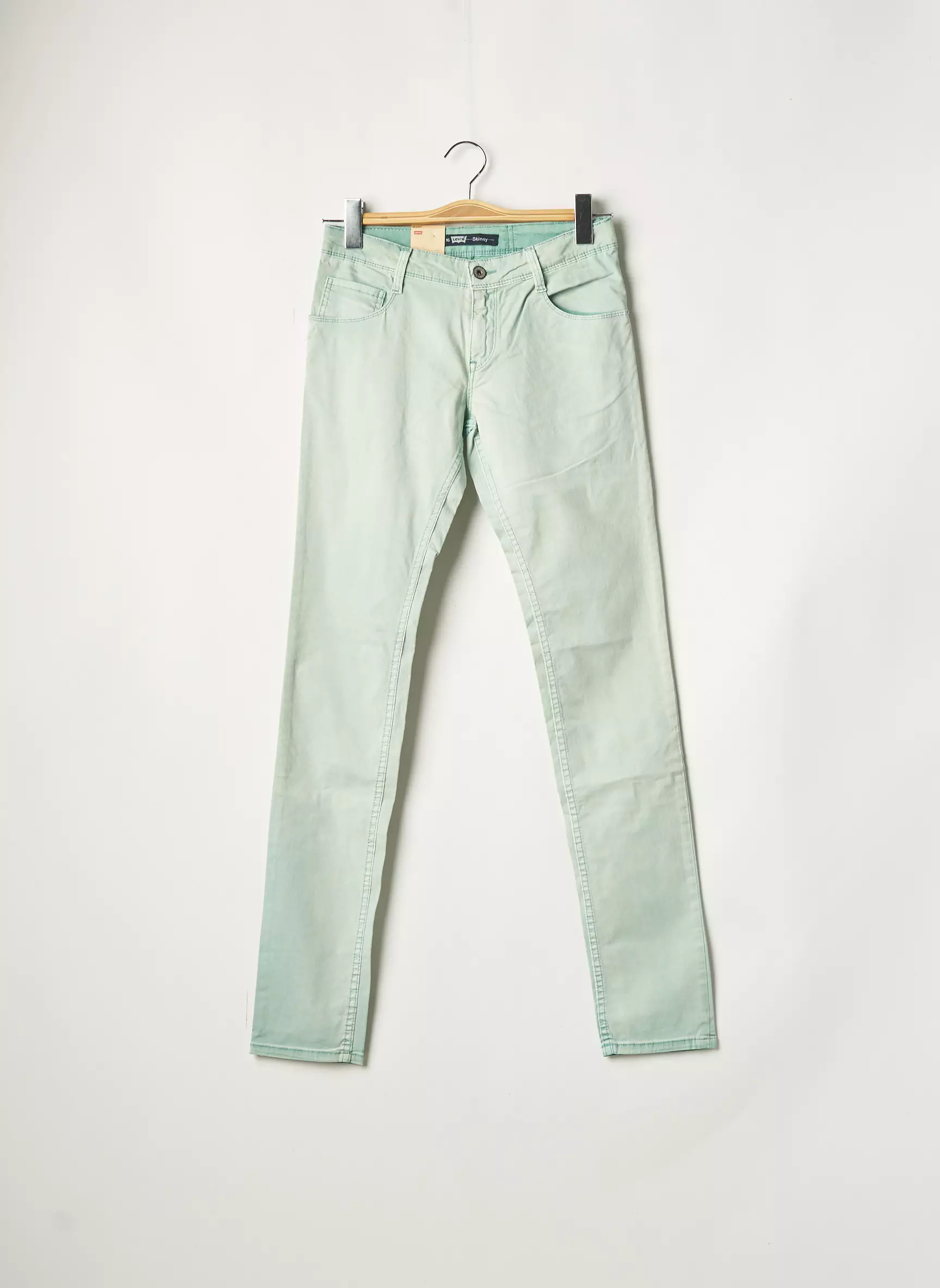 Levis Pantalons Slim Enfant couleur vert