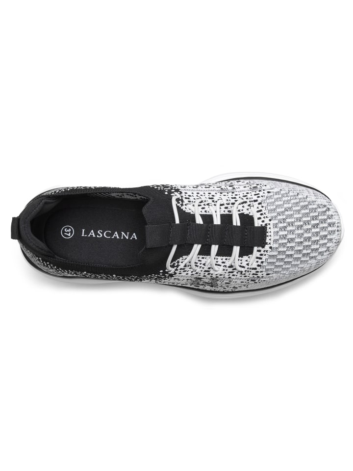 LASCANA Sneaker in schwarz günstig kaufen