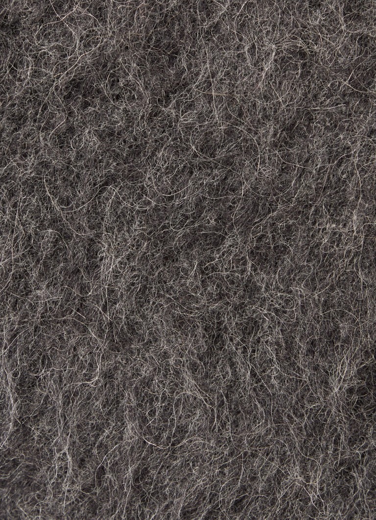Pulover Ba&sh din amestec de alpaca fin tricotat cu detalii tricotate