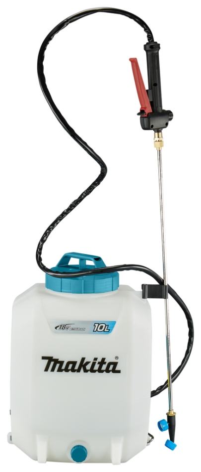 Makita DUS108Z Akumulátorový tlakový postrekovač na chrbte 10 litrov 18 V bez batérií a nabíjačky