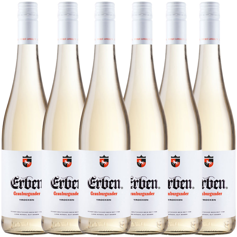 Erben Grauburgunder trocken - 6er Karton