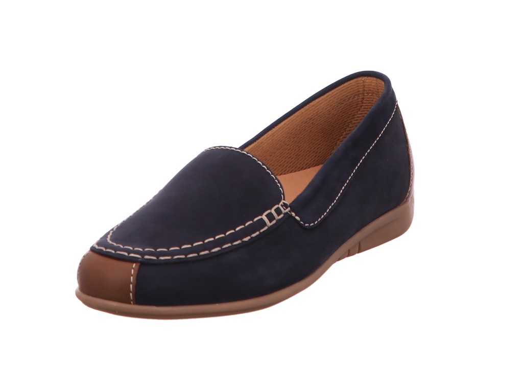 GABOR Klassische Slipper blau Gabor Fashion Slipper 44.260.16 blau