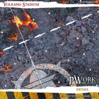 Neoprene Mat: Volkano Stadium 2,4` × 3' (73x92cm)