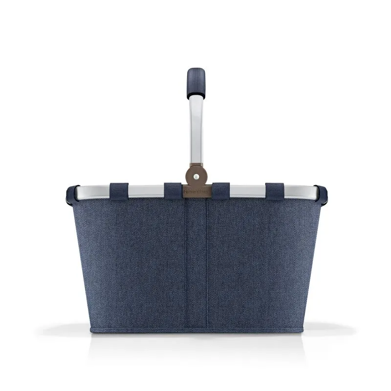 Reisenthel Carrybag Shopping 22 Liter - herringbone dark blue