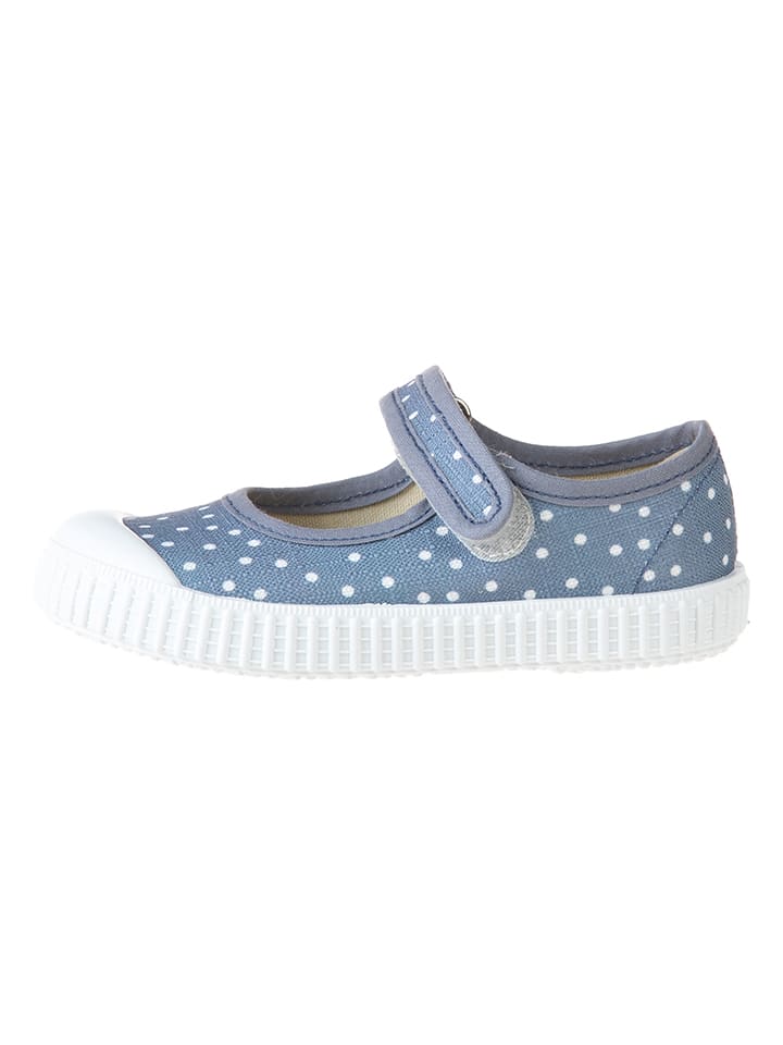 kmins Spangenballerinas in Blau günstig kaufen
