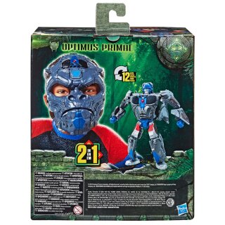 Transformers: Aufstieg der Bestien 2-in-1 Roleplay-Maske / Actionfigur Optimus Primal 23 cm