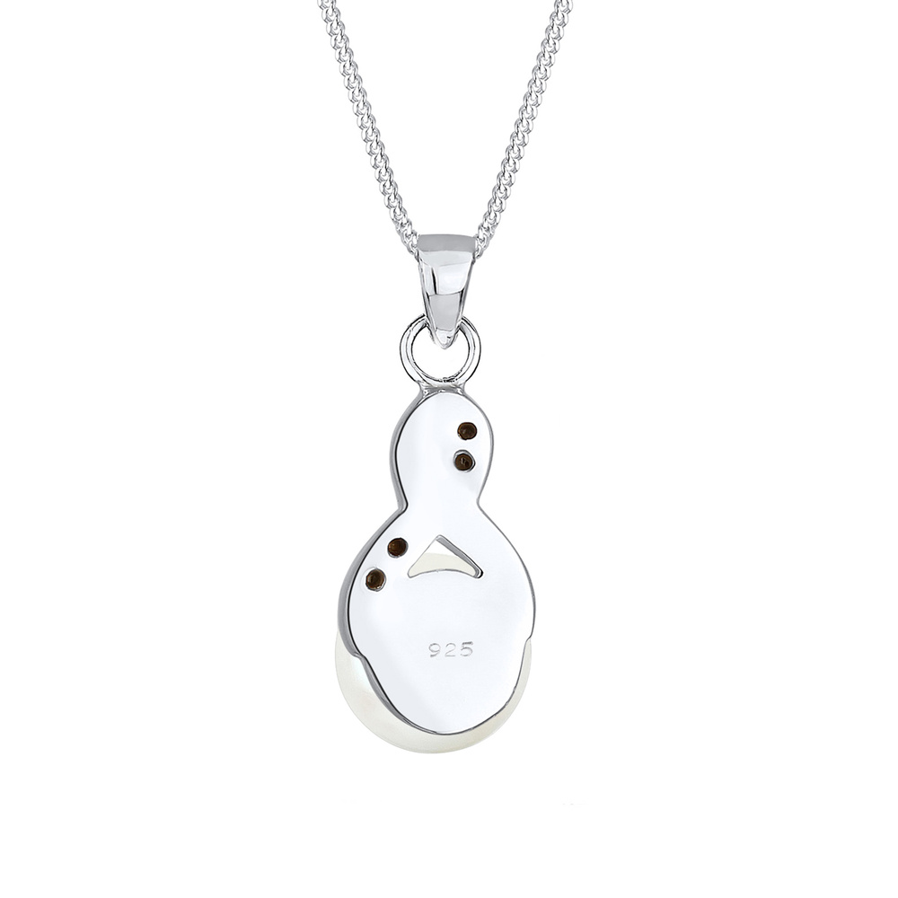 Elli Elli Collier Femmes Pendentif Infinité Elégant avec Perle d'eau douce et Cristaux collier
