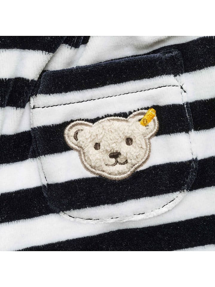 Steiff 3tlg. Outfit in Dunkelblau/ Weiß günstig kaufen