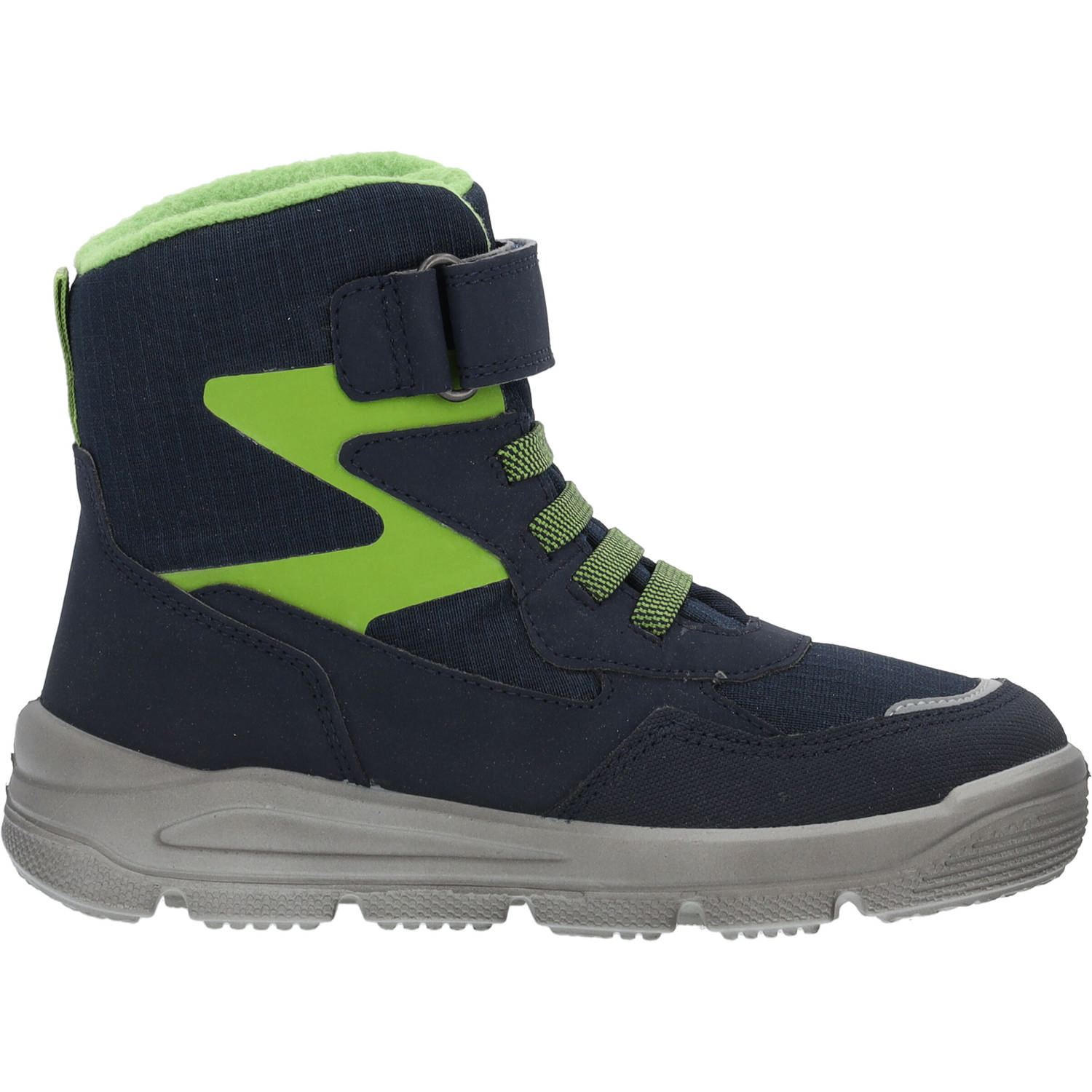Superfit MARS 09087, Stiefel (Kinder), Kinder, BLAU/HELLGRÜN