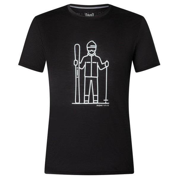 super.natural - Skieur Tee - Merinoshirt