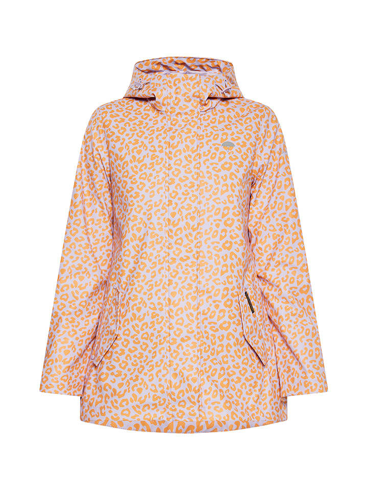 Schmuddelwedda Regenjacke in Lila/ Orange günstig kaufen
