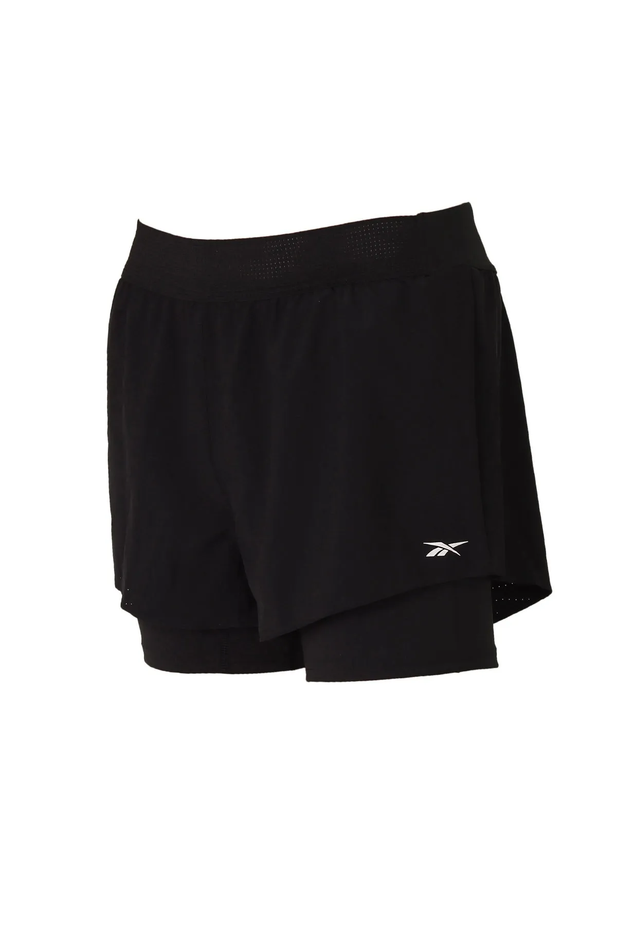 Reebok  Sport-Leggings - Schwarz - Mittlerer Bund