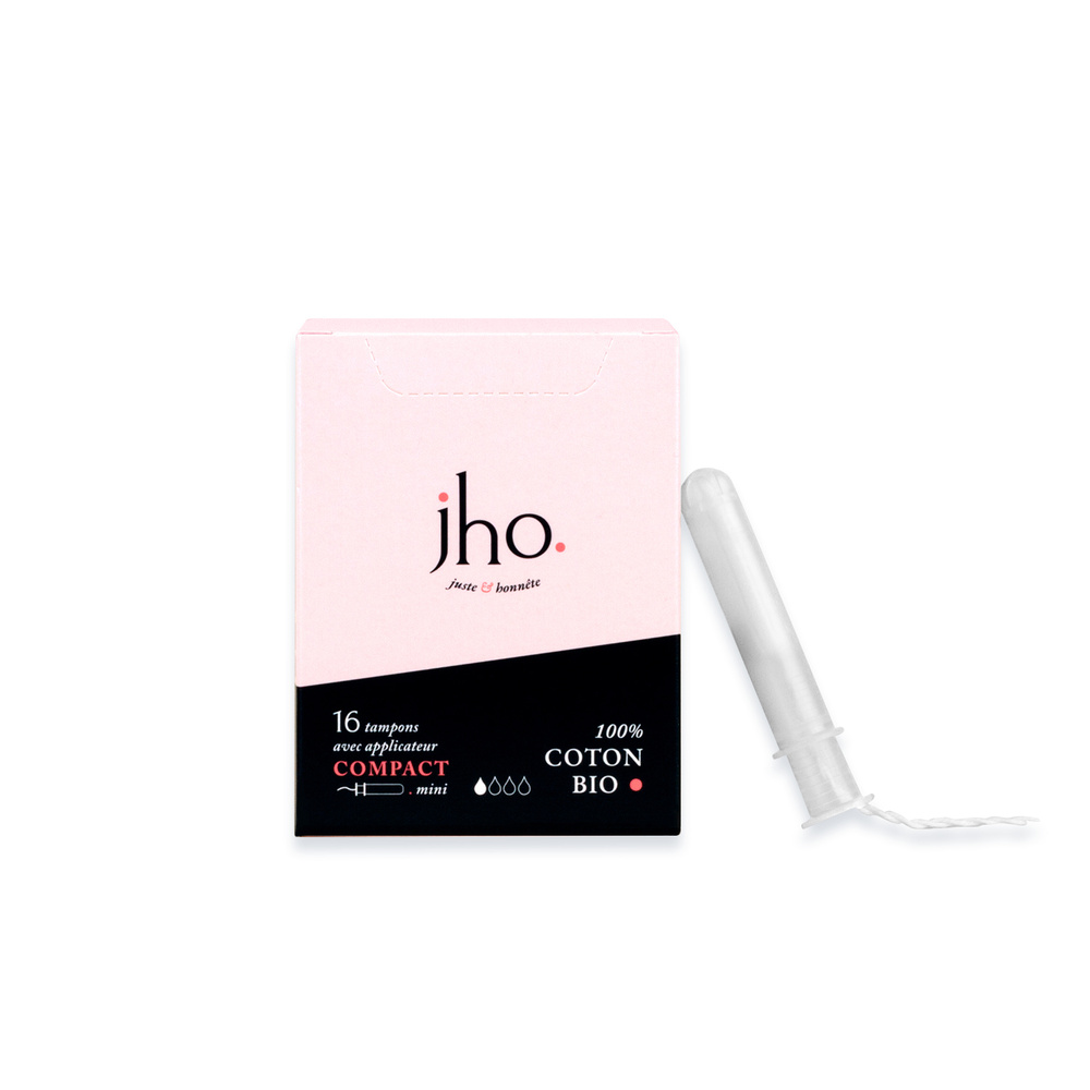 Jho Tampons avec applicateur compact - mini Hygiène intime féminine