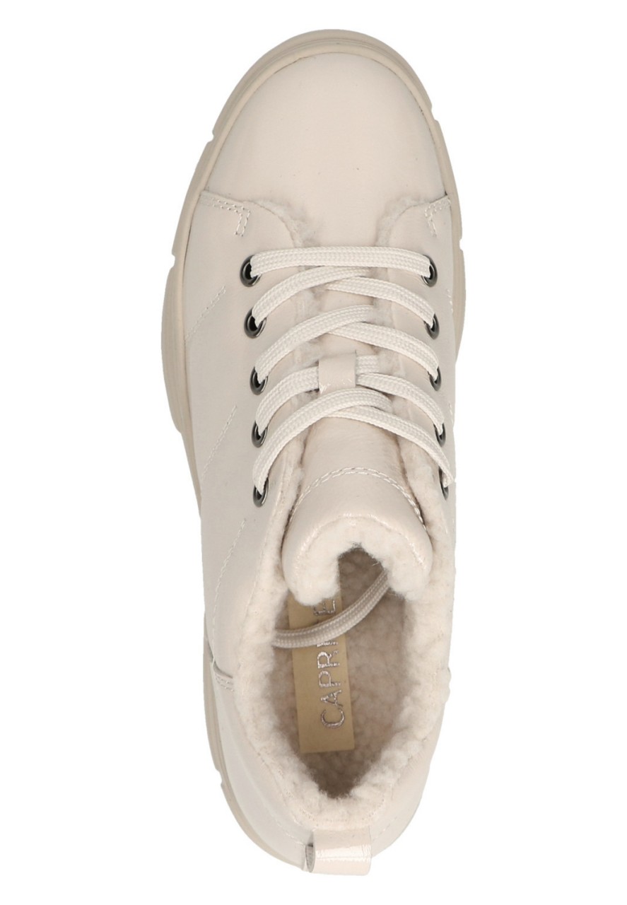 CAPRICE Freizeit Schnürer beige