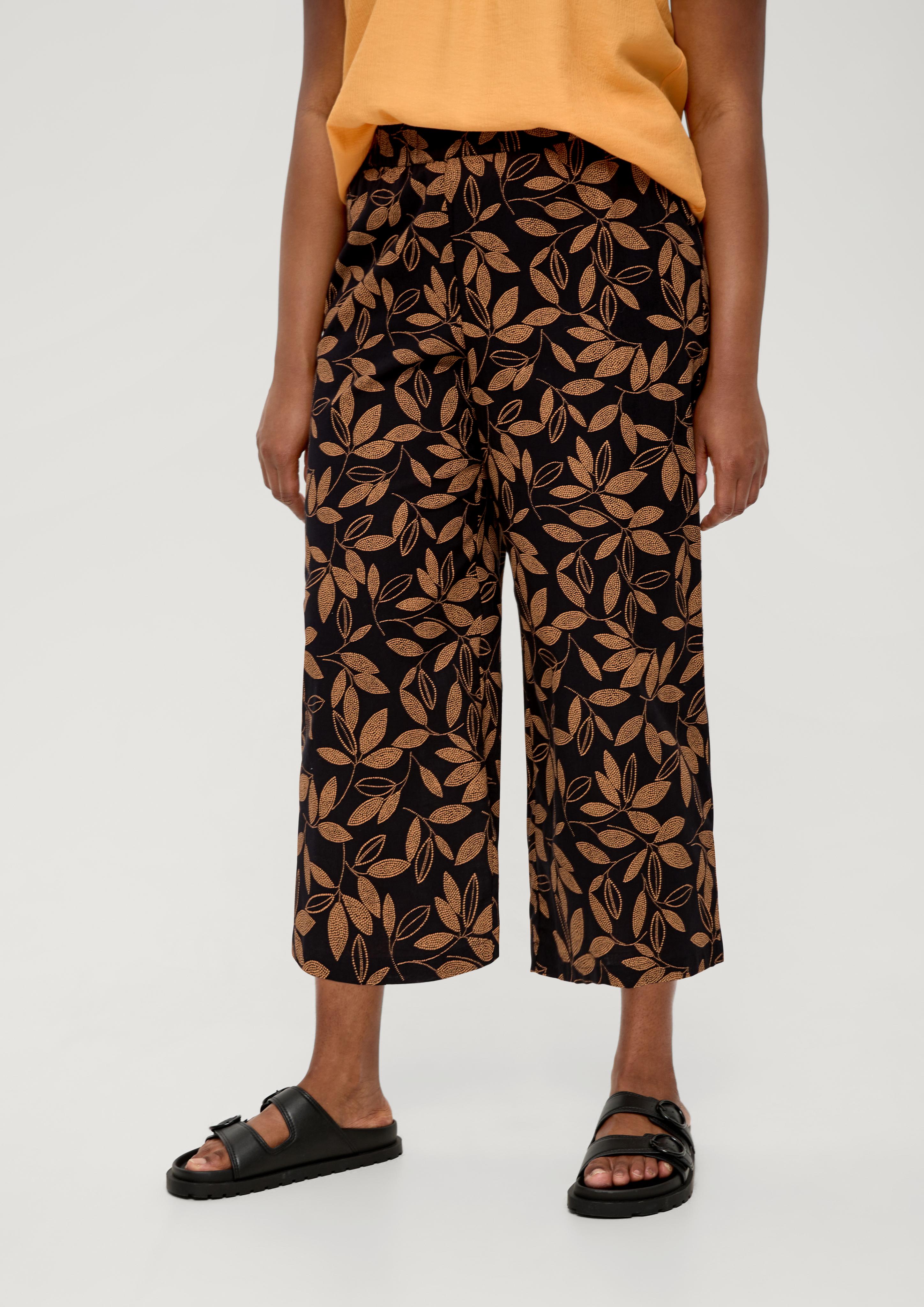 Hose mit Allover-Print  2131676-99A4