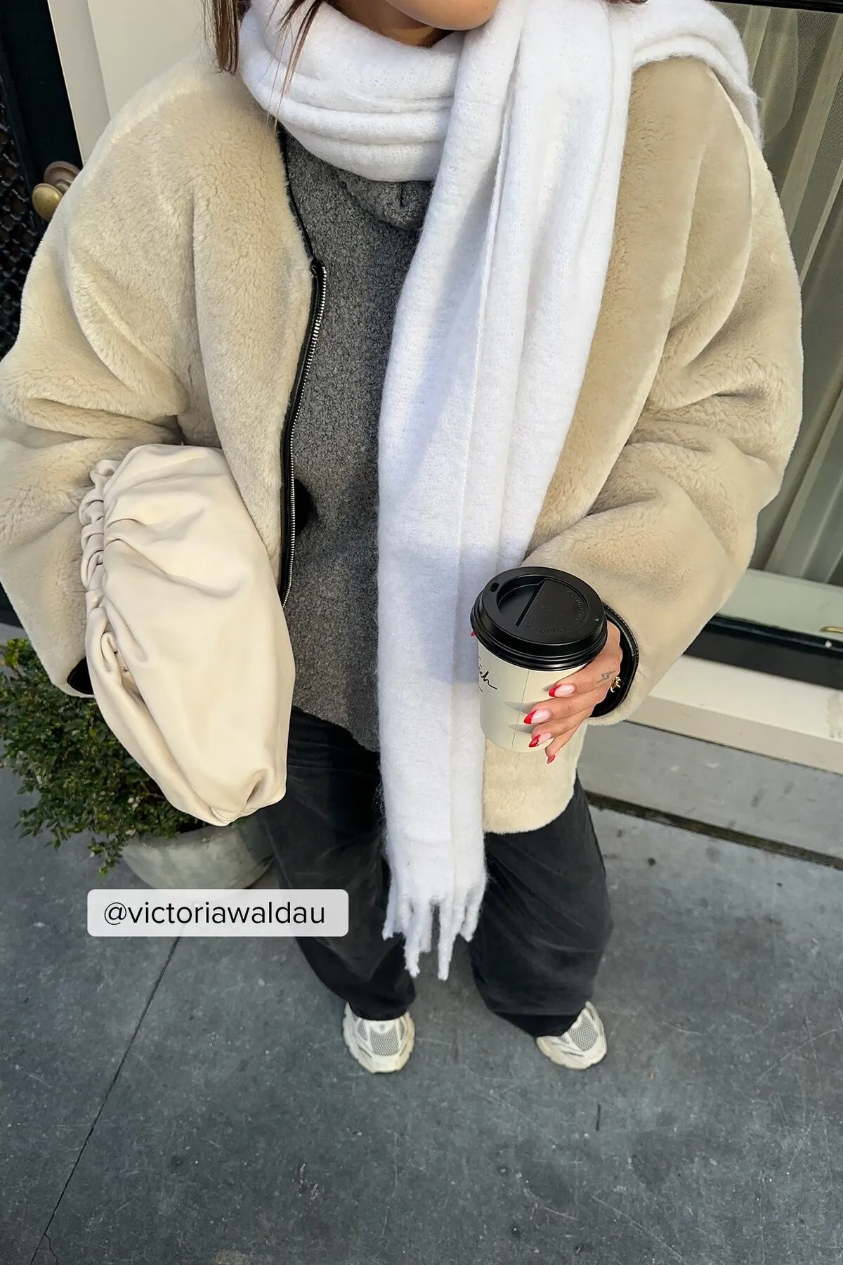 NA-KD  Schal - Beige - Unifarben