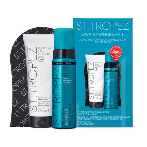St. Tropez -palkittu itseruskettava setti