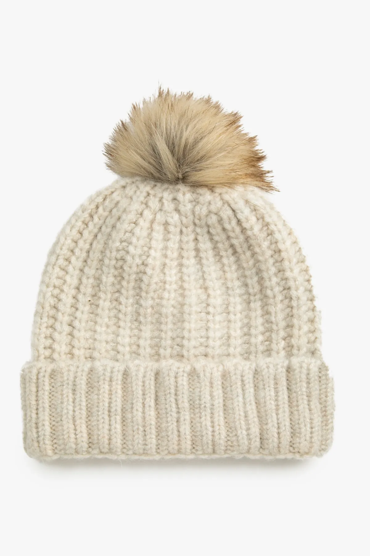 Koton  Beige Damen-Baskenmütze 3wak50002aa
