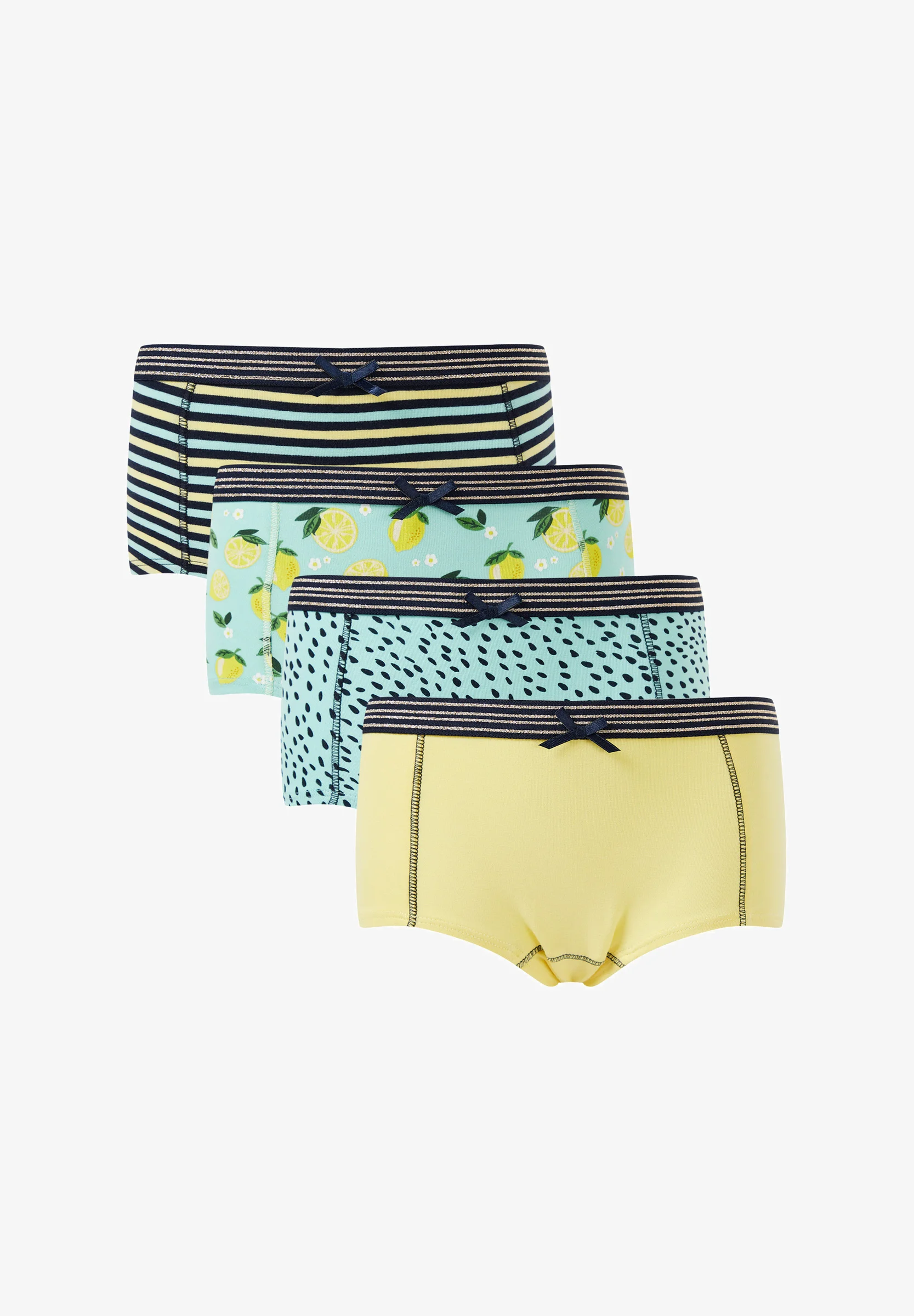 WE Fashion HIPSTERS PAQUETE DE 4 - Braguitas