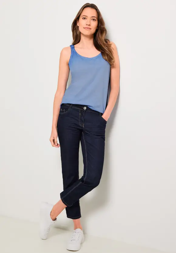 CECIL Jersey Top in Unifarbe