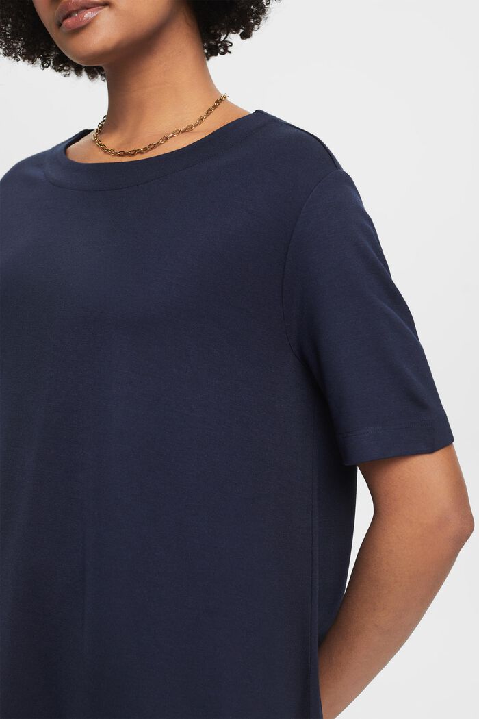 T-Shirt-Kleid aus Jersey