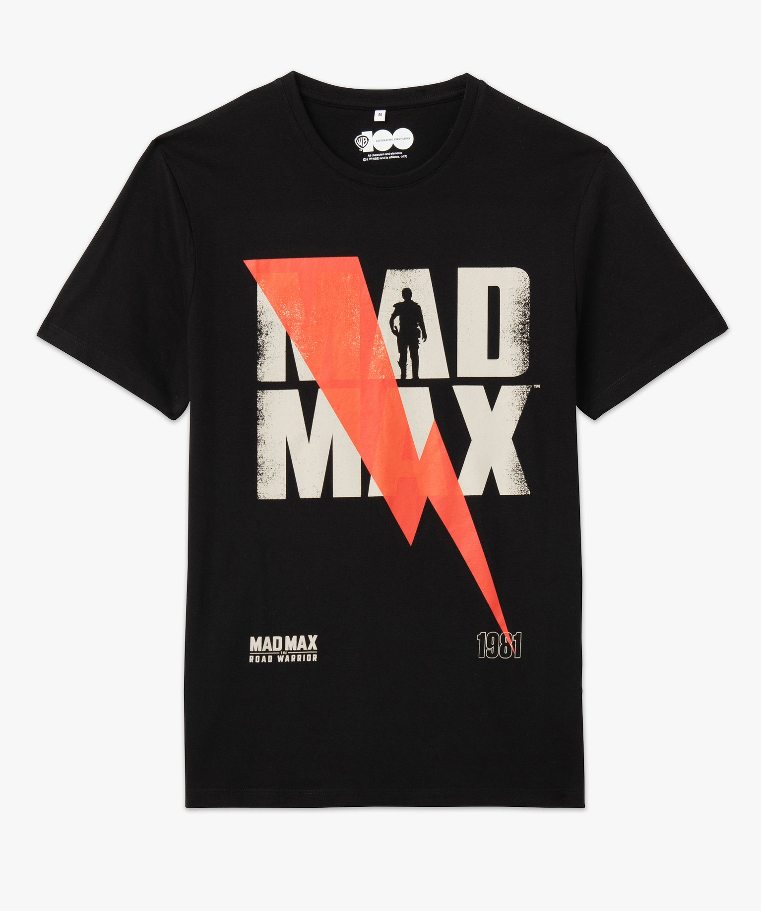 Tee-shirt à manches courtes à motif Mad Max homme - Warner... noir | GEMO